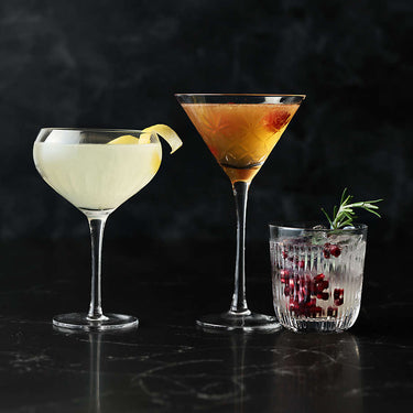 Niels 8-Oz. Etched Double Old-Fashioned Glass